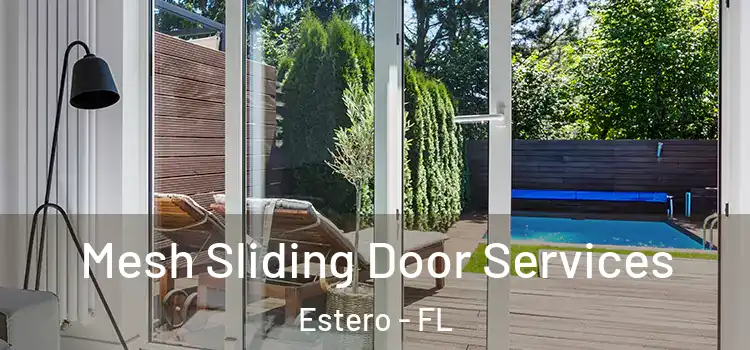 Mesh Sliding Door Services Estero - FL
