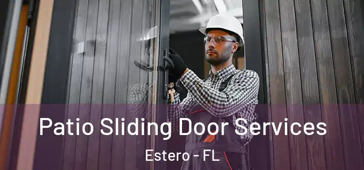 Patio Sliding Door Services Estero - FL